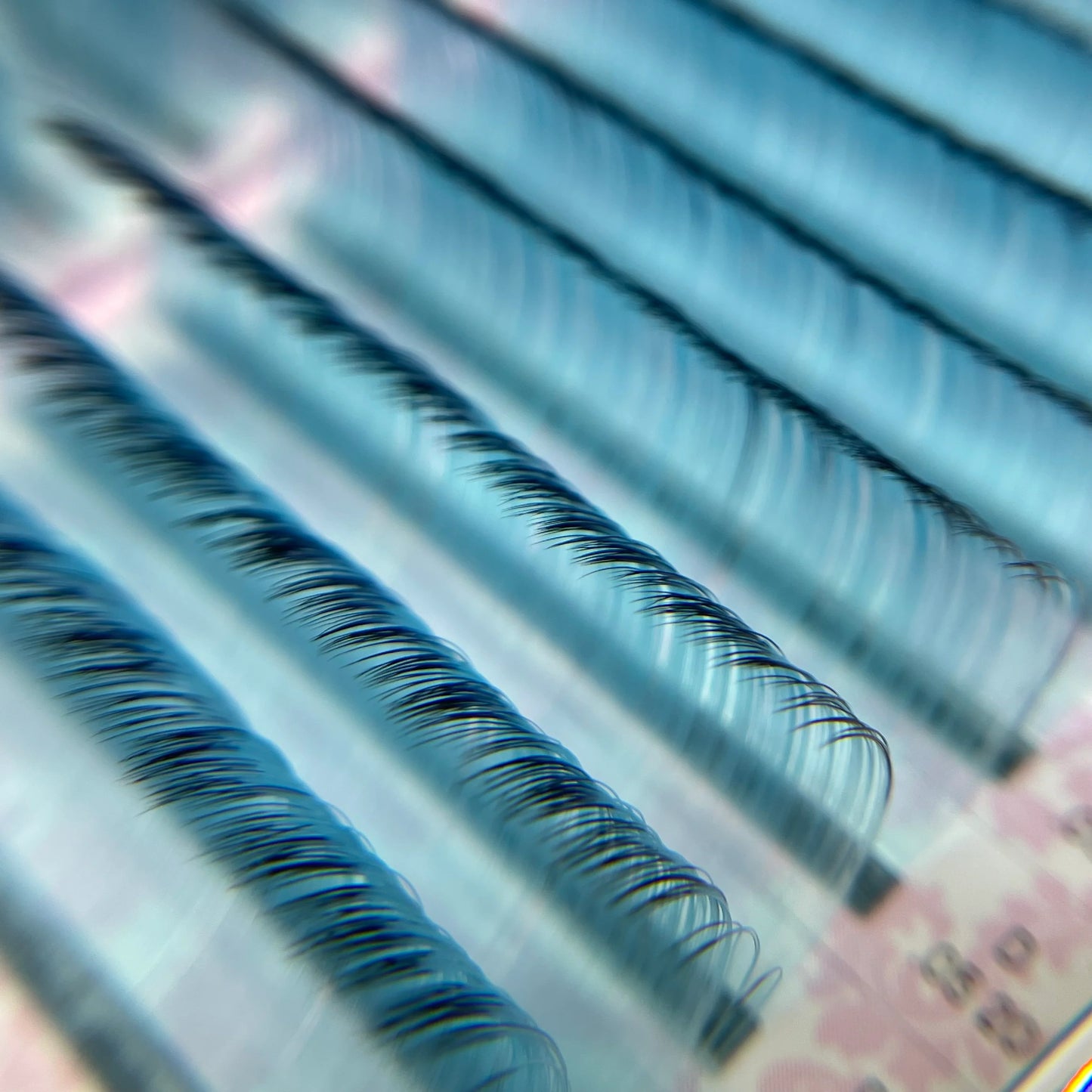 Colored Volume Mixed Lash Trays 0.05mm