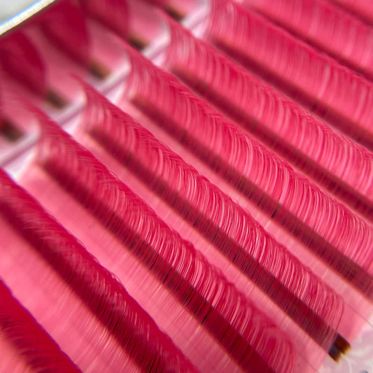 Colored Volume Mixed Lash Trays 0.05mm